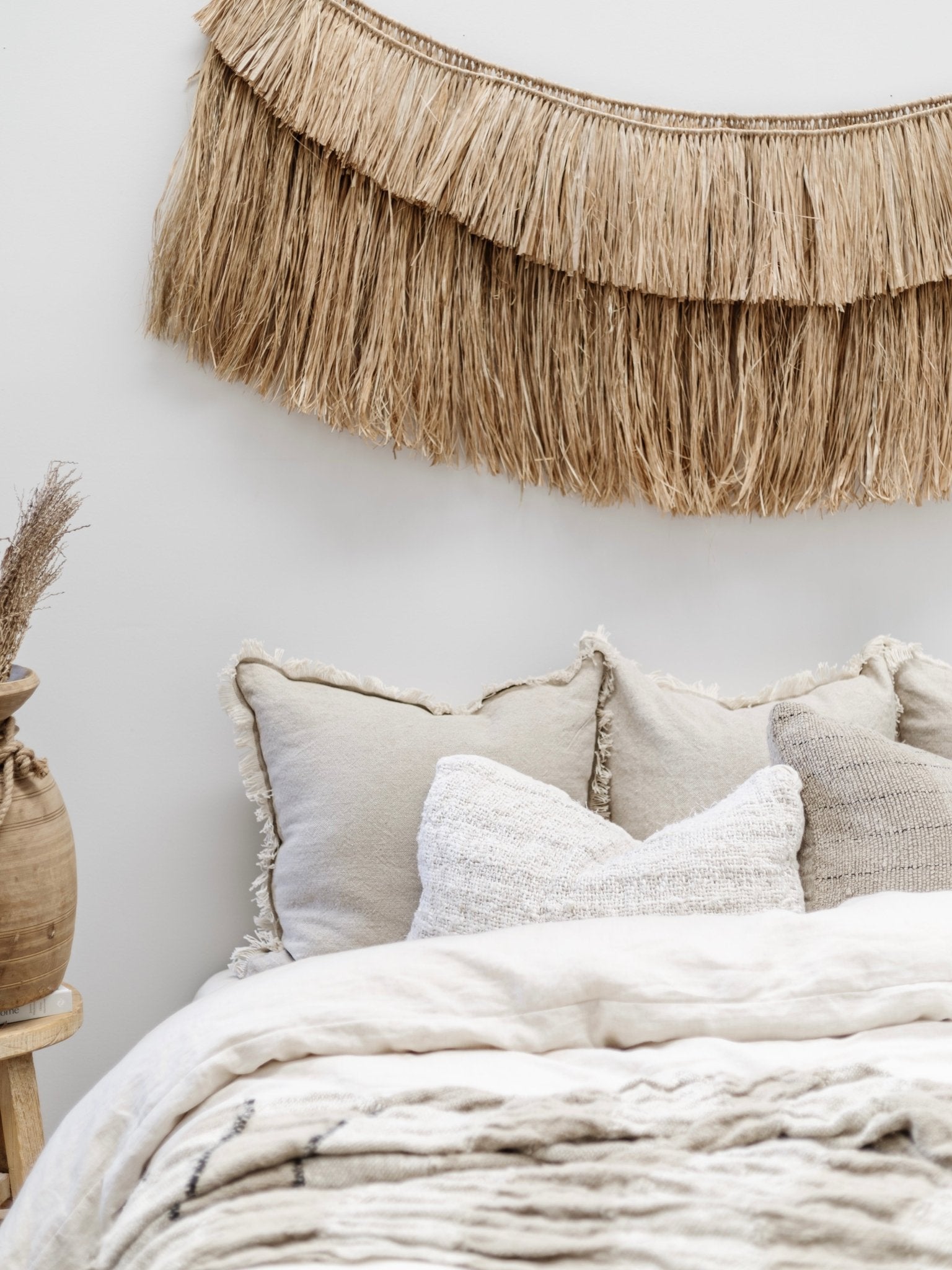 Tirai | Raffia Wall Hanging - Wander & Wild Home