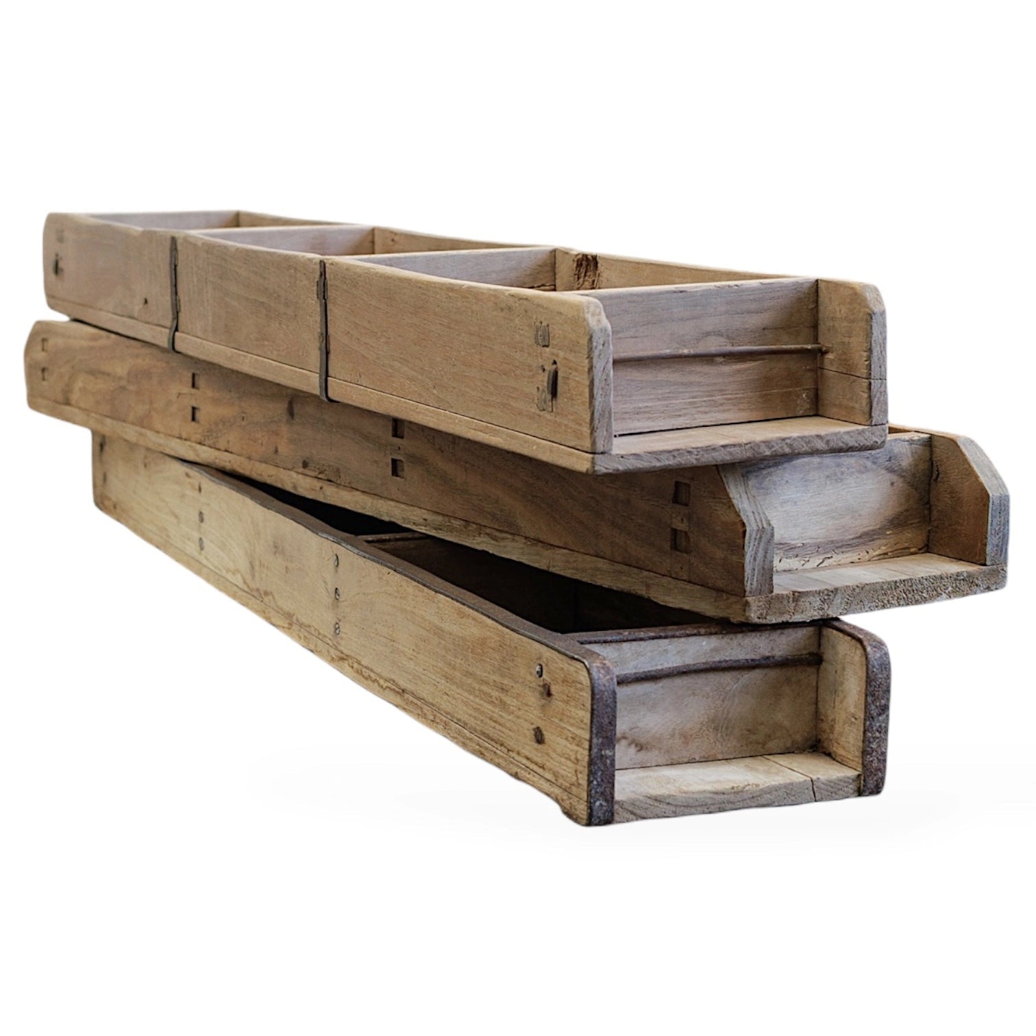 Vintage Indian Brick Moulds - Triple - Wander & Wild Home