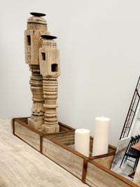 Vintage Indian Brick Moulds -Triple - Wander & Wild Home