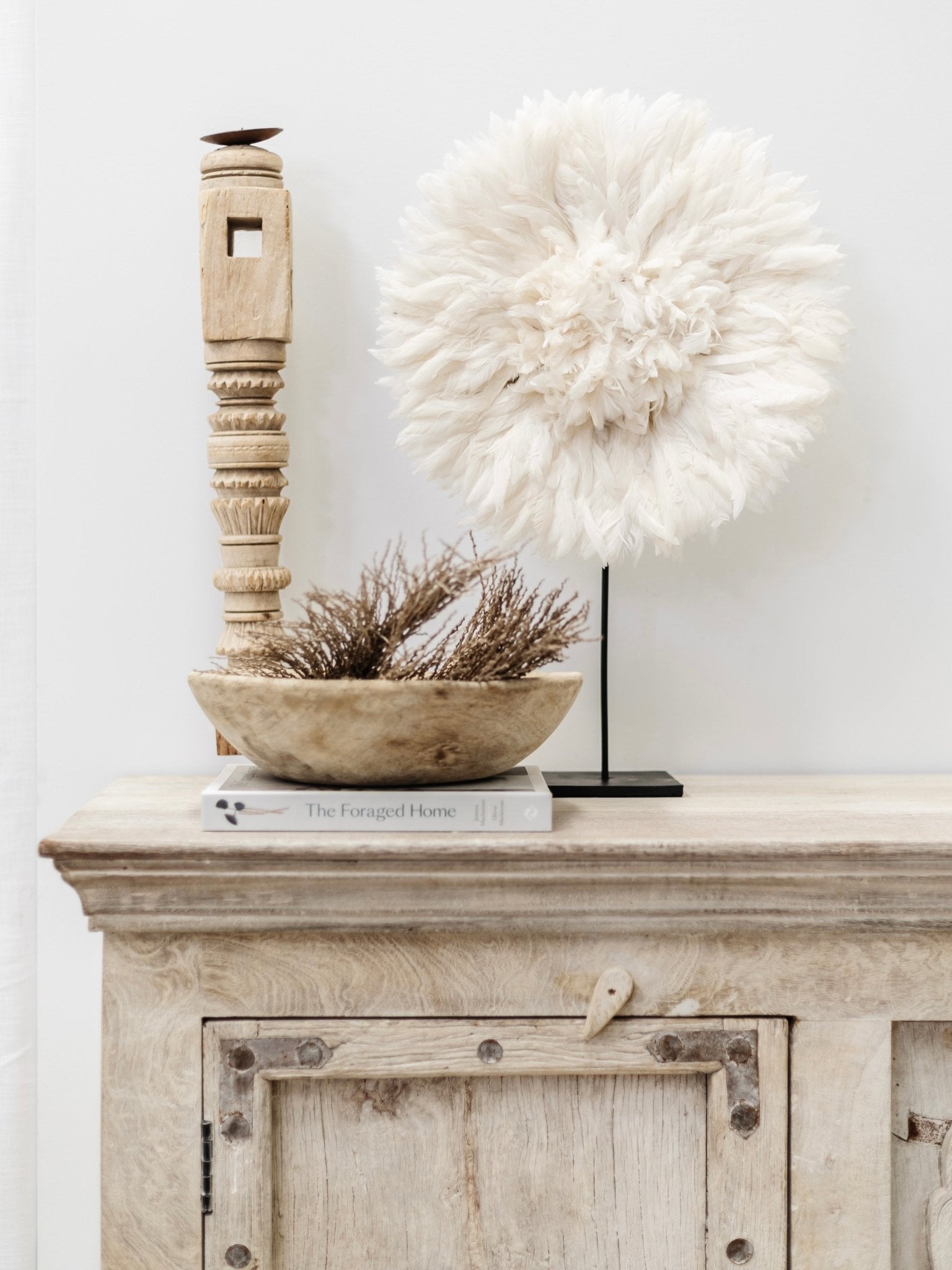 Vintage Indian Carved Candle Stand Pillar - Various - Wander & Wild Home