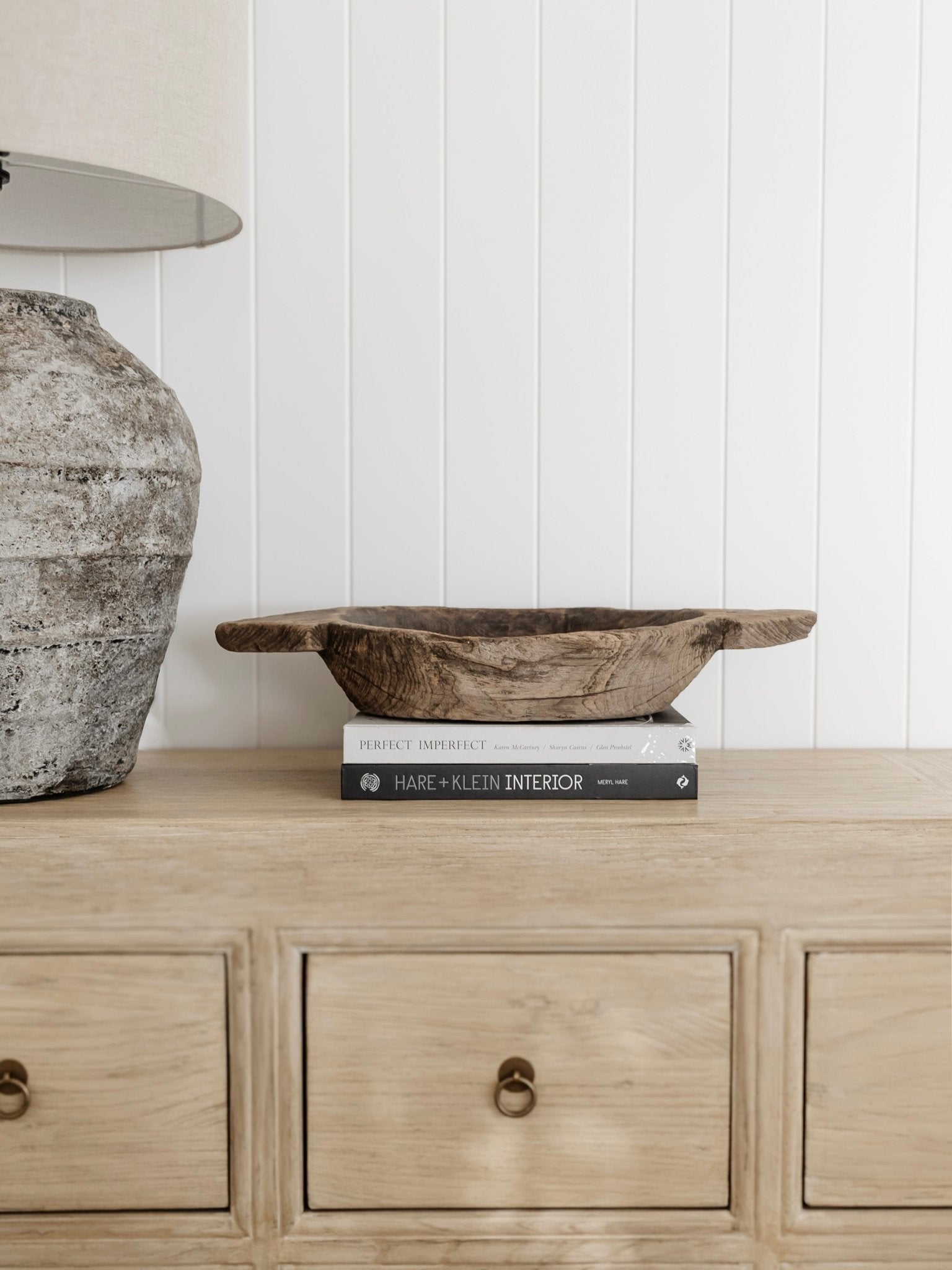 Vintage Indian Handled Parat Bowl - Rustic - Wander & Wild Home