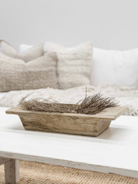 Vintage Indian Khaliya Wooden Tray - Standard - Wander & Wild Home