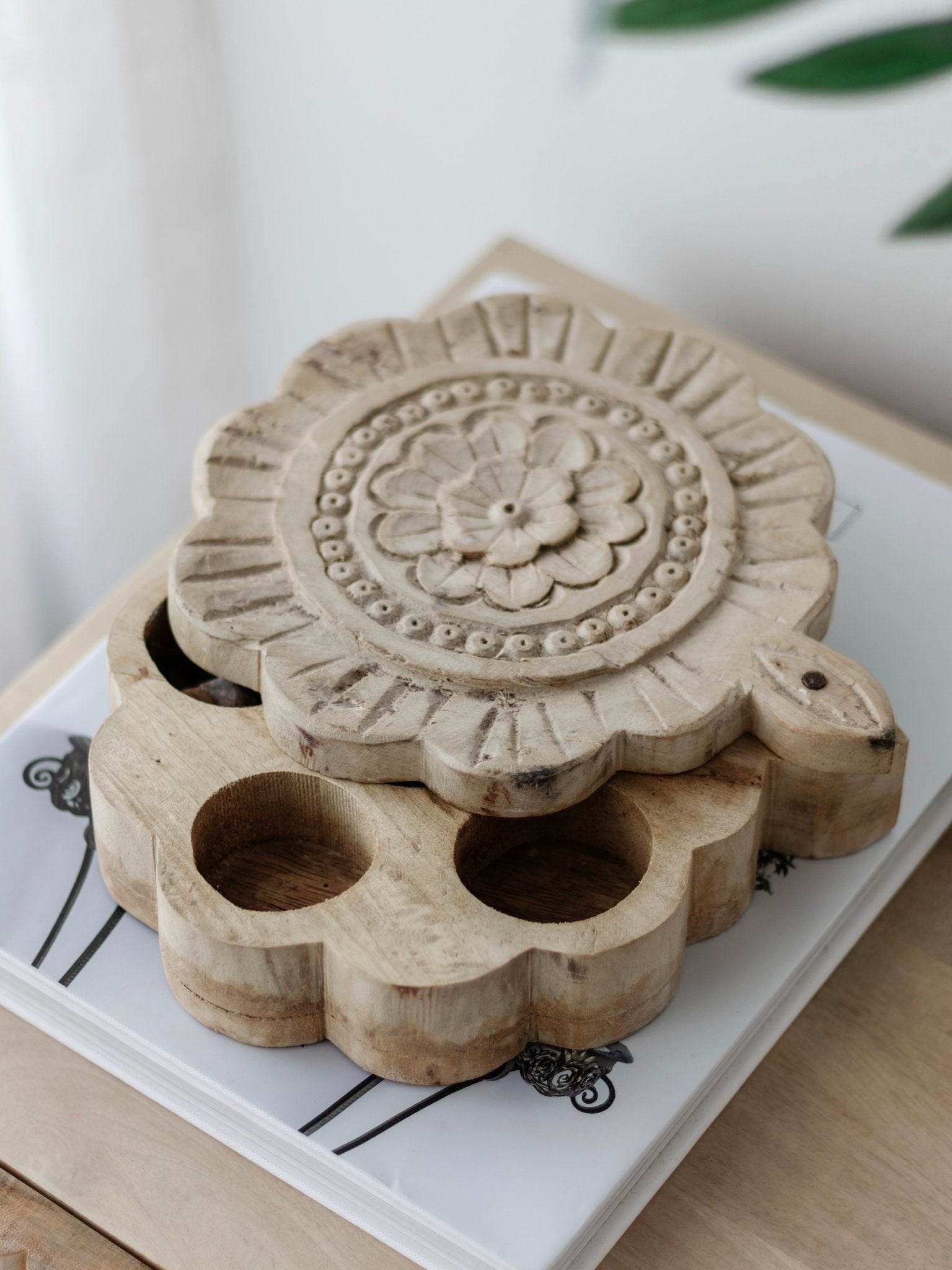 Vintage Indian Spice Box - Wander & Wild Home