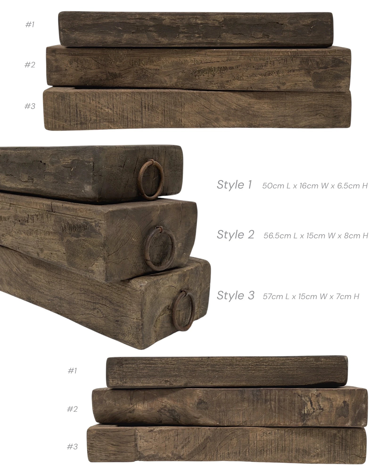 Vintage Indian Wooden Tray - Wabi - Wander & Wild Home