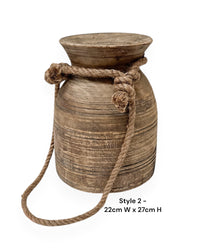 Vintage Nepali Pots | Natural - Wander & Wild Home