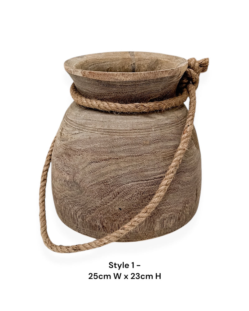 Vintage Nepali Pots | Natural - Wander & Wild Home