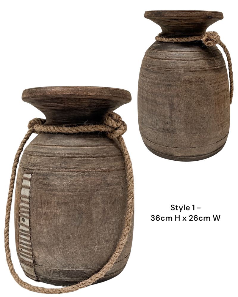 Vintage Nepali Pots | Rustic - Wander & Wild Home