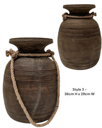 Vintage Nepali Pots | Rustic - Wander & Wild Home