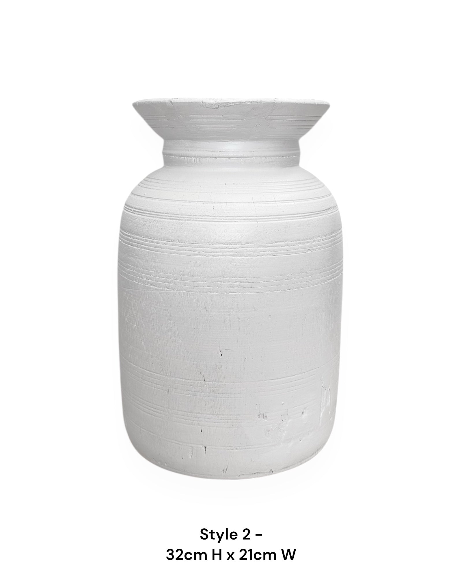 Vintage Nepali Pots | White - Wander & Wild Home