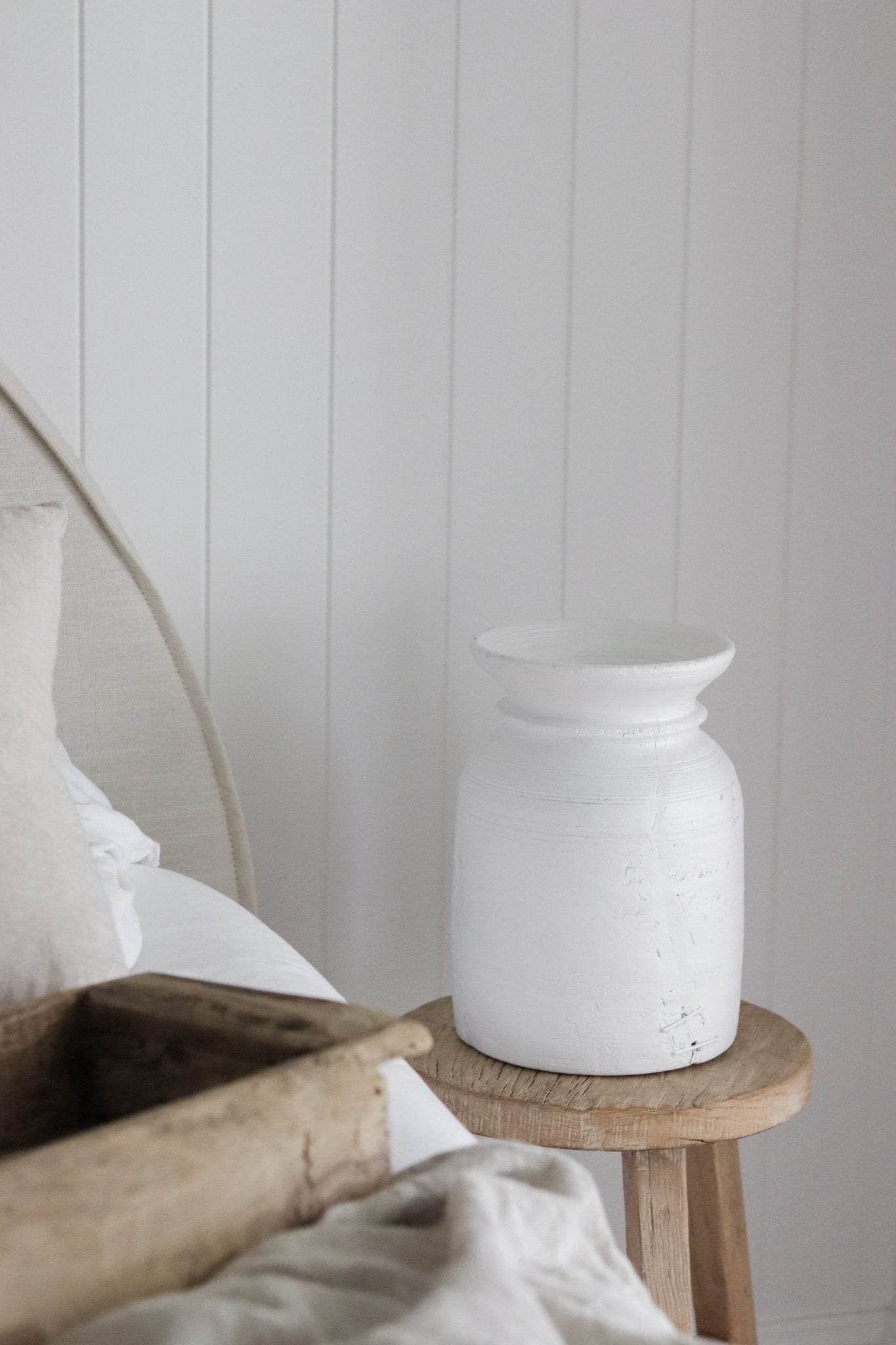 Vintage Nepali Pots | White - Wander & Wild Home