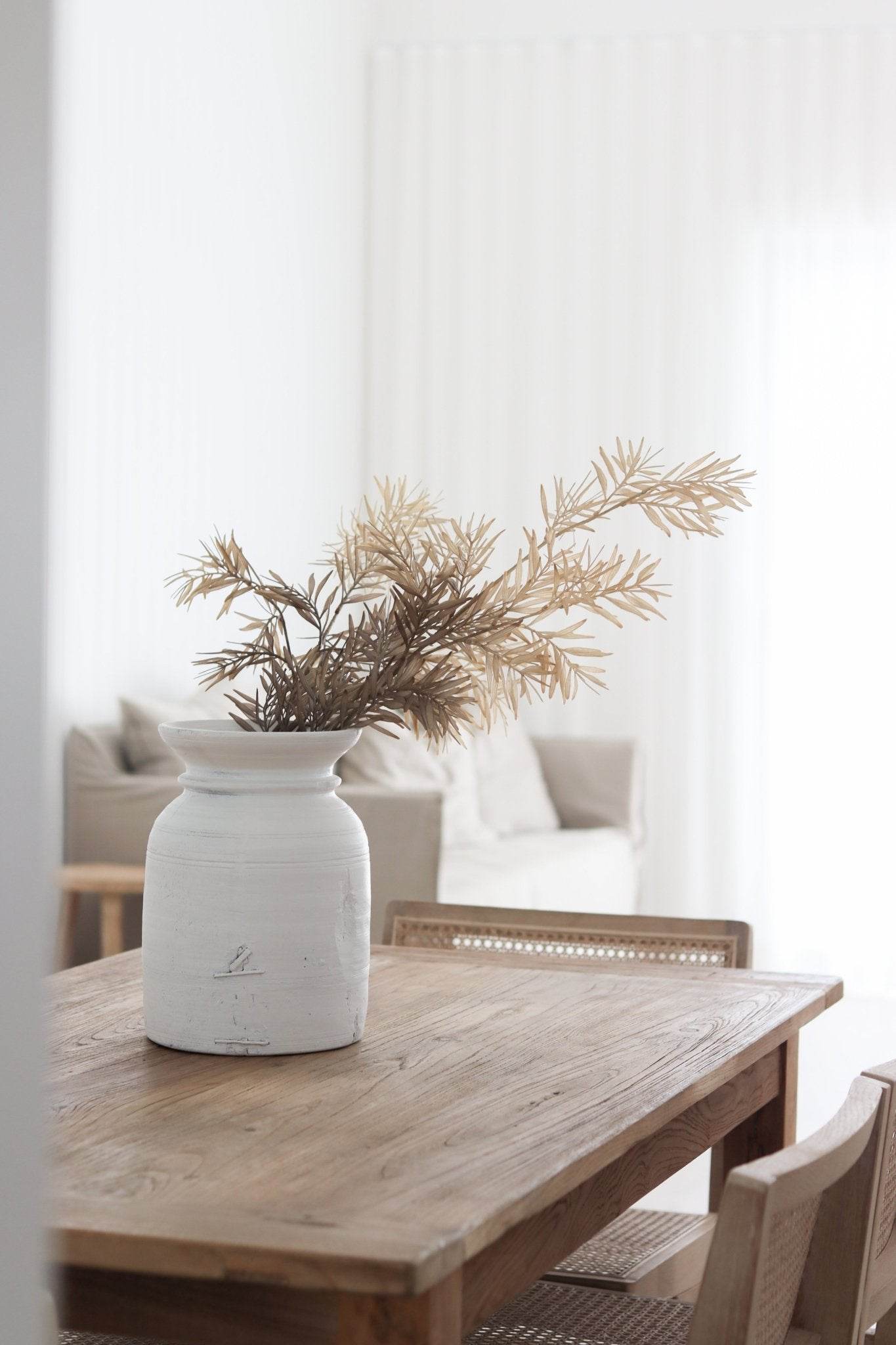 Vintage Nepali Pots | White - Wander & Wild Home