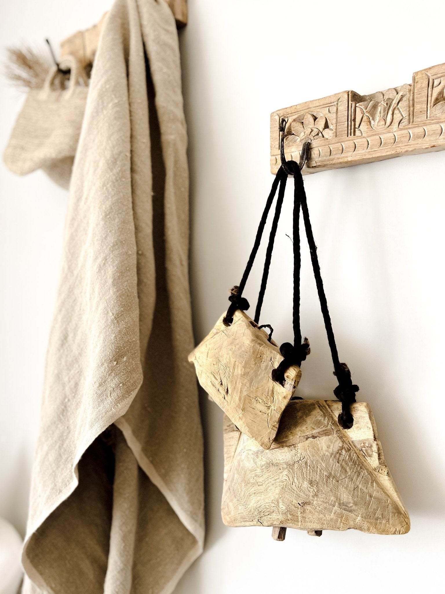 Vintage Wooden Camel Bell - Wander & Wild Home