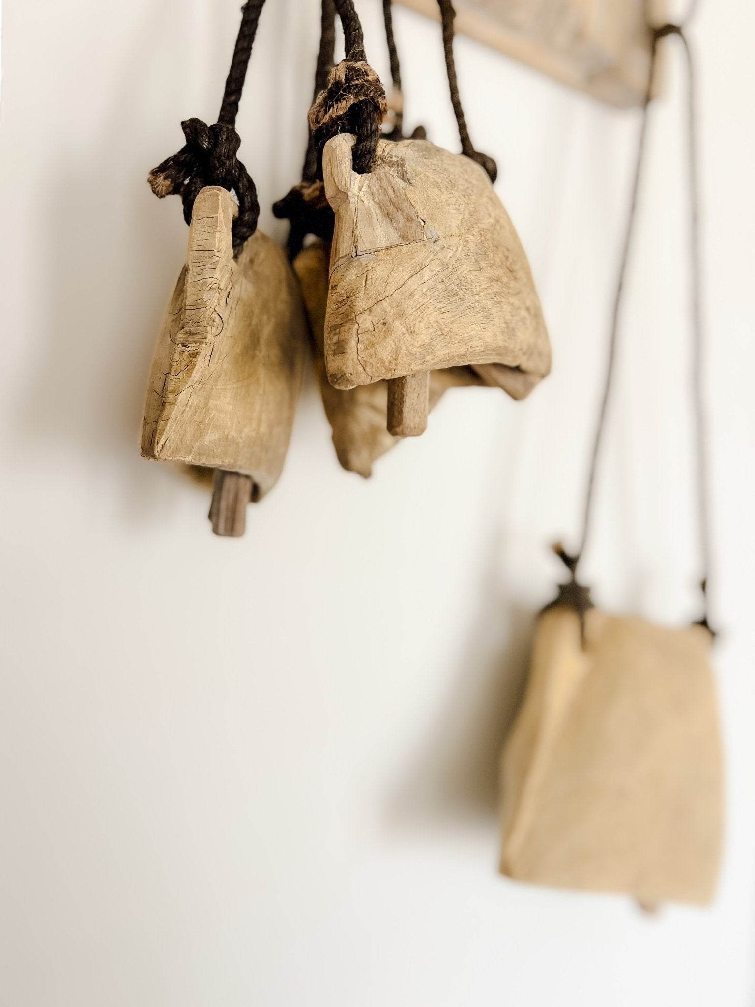 Vintage Wooden Camel Bell - Wander & Wild Home