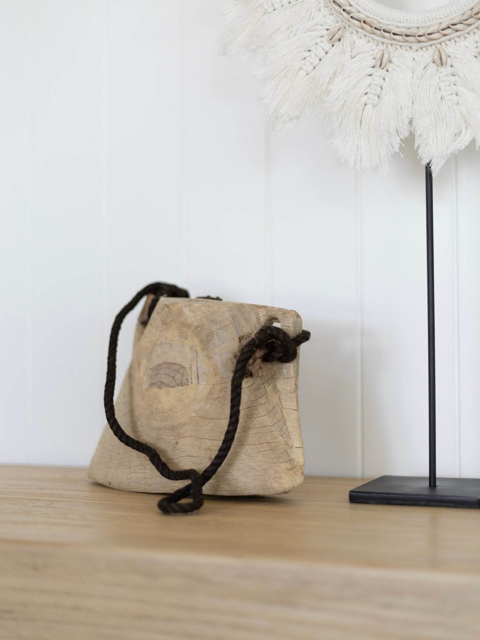 Vintage Wooden Camel Bell - Wander & Wild Home