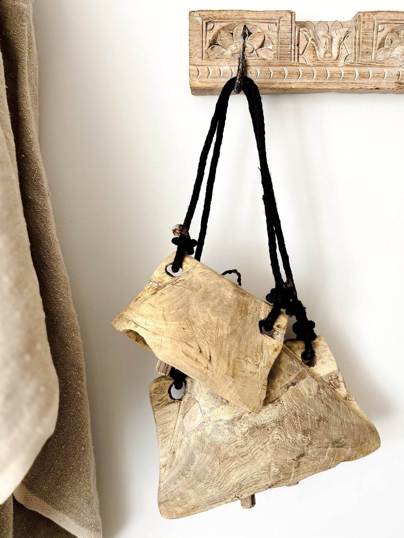 Vintage Wooden Camel Bell - Wander & Wild Home
