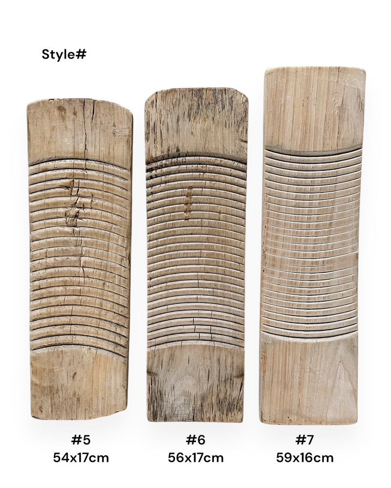 Vintage Wooden Washboard - Natural - Wander & Wild Home