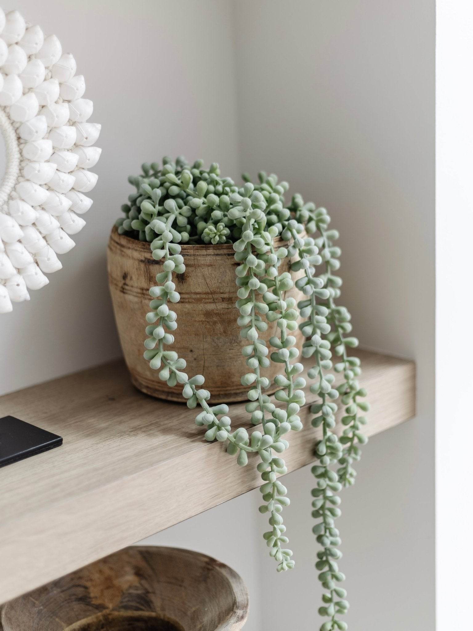 Wooden Indian Mana Pot -Various - Wander & Wild Home