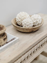 Yara | Frangipani Shell Decor Ball - Wander & Wild Home