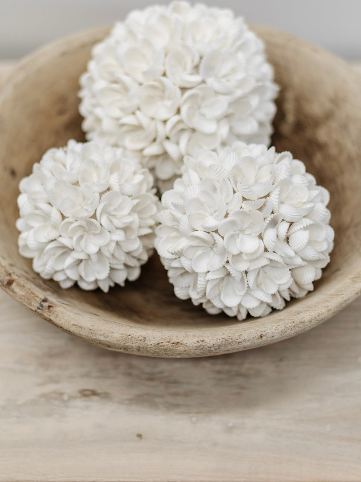 Yara | Frangipani Shell Decor Ball - Wander & Wild Home