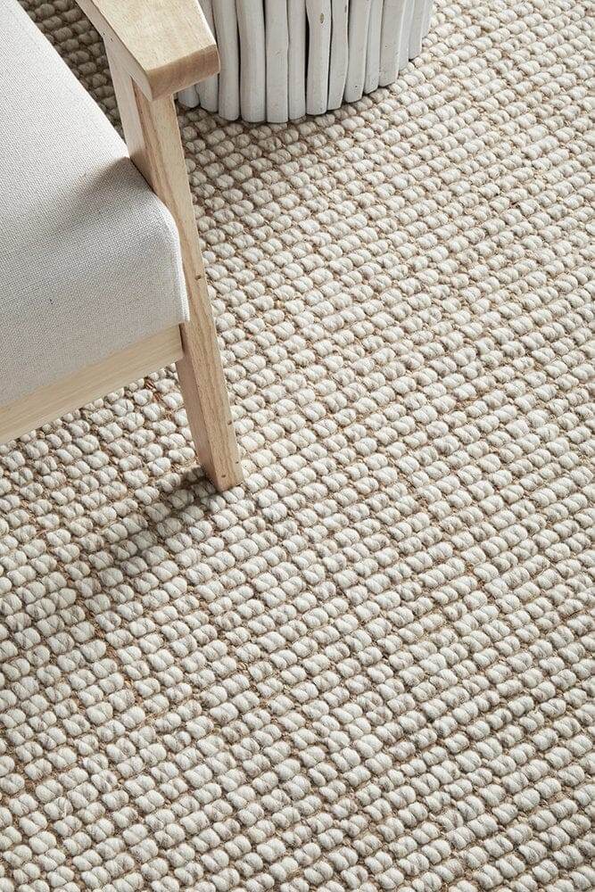 Arabella Jute & Wool Rug | Natural - Wander & Wild Home