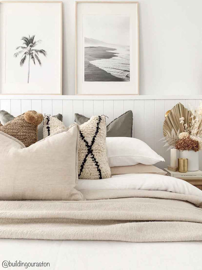 Beni Ourain High pile Wool Cushion Cover - Wander & Wild Home