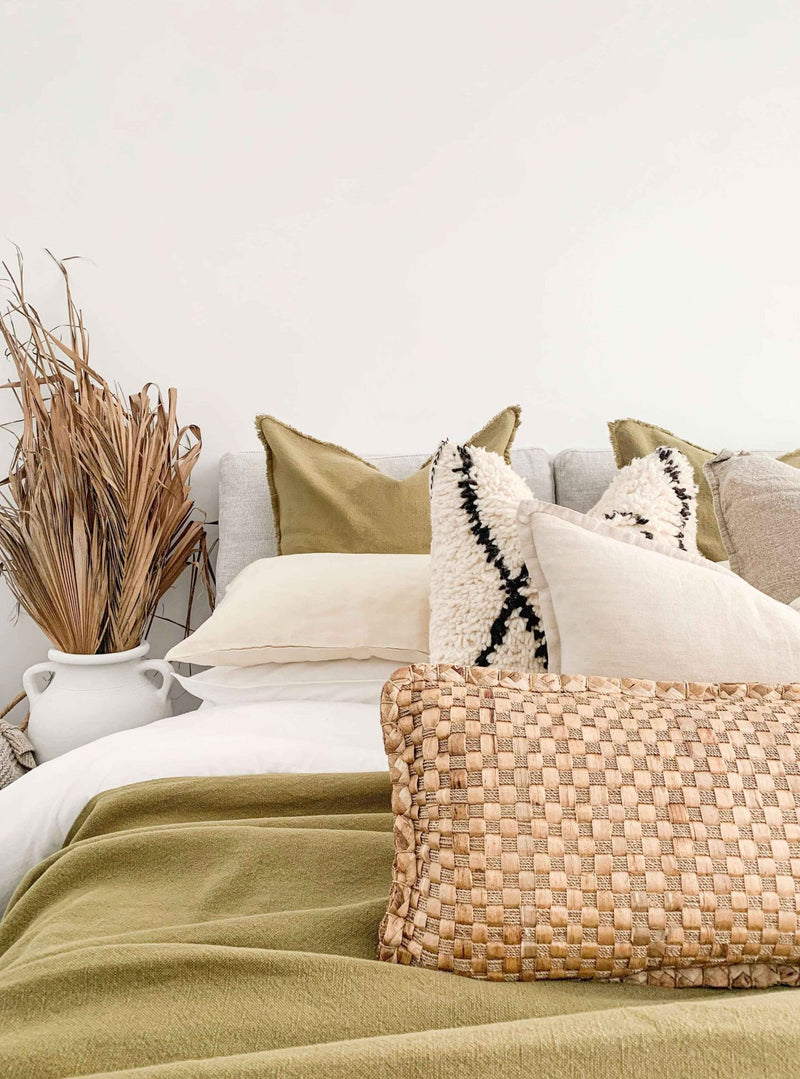 Beni Ourain High pile Wool Cushion Cover - Wander & Wild Home
