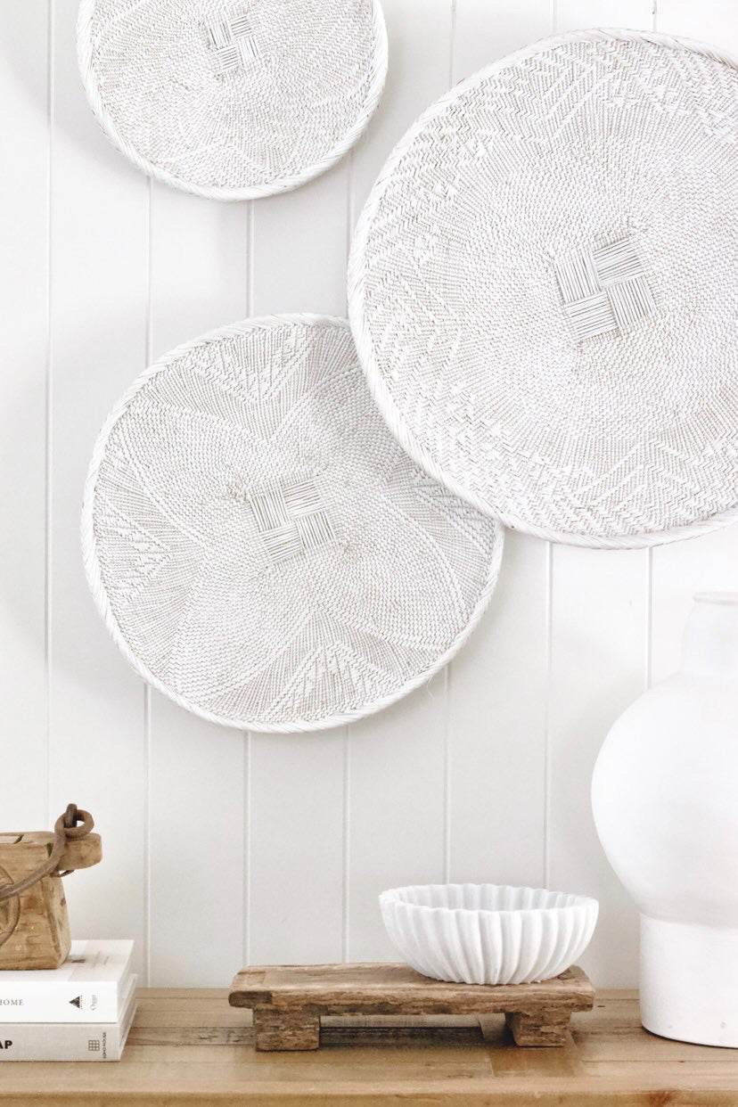 Binga Baskets -White - Wander & Wild Home