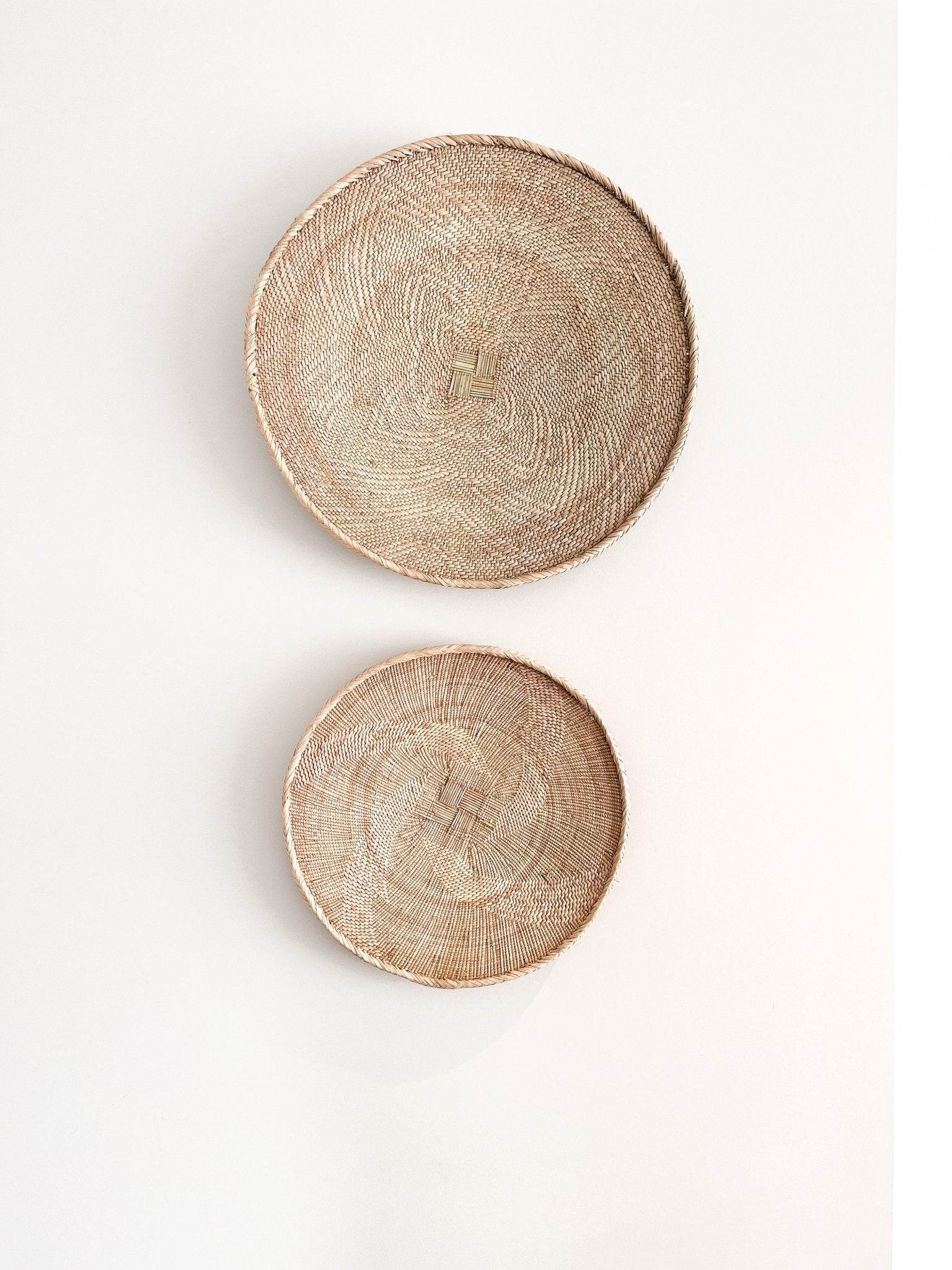 Natural Binga Baskets -Complete Set Of 5 - Wander & Wild Home
