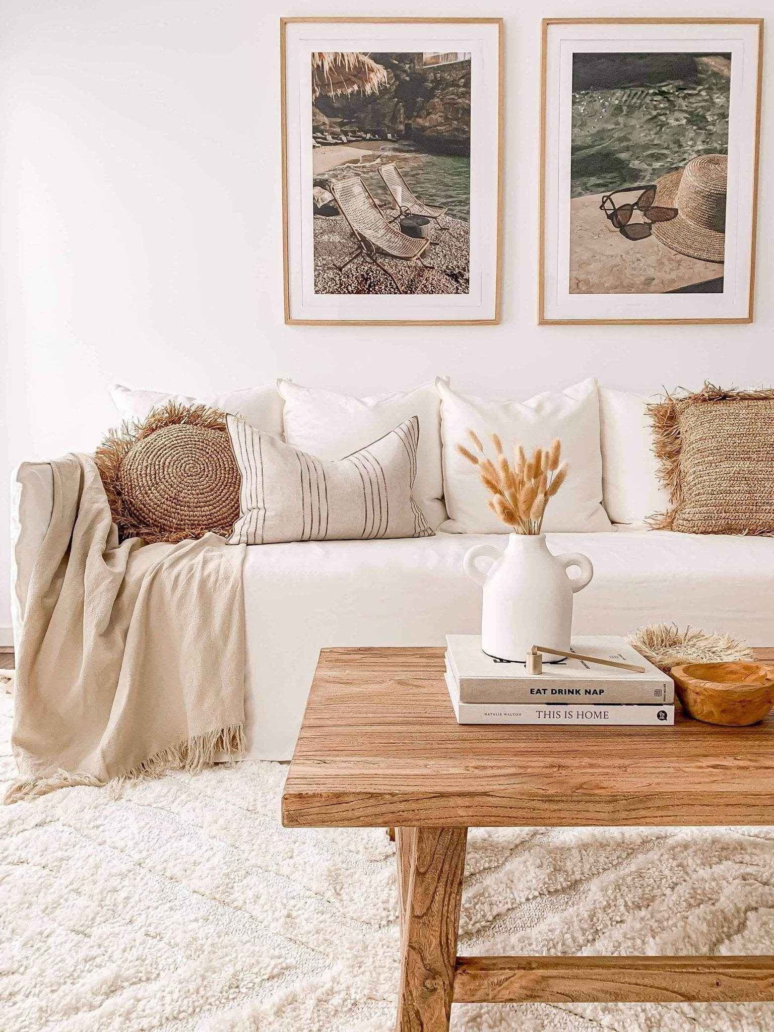 Ohana Raffia Scatter Cushions