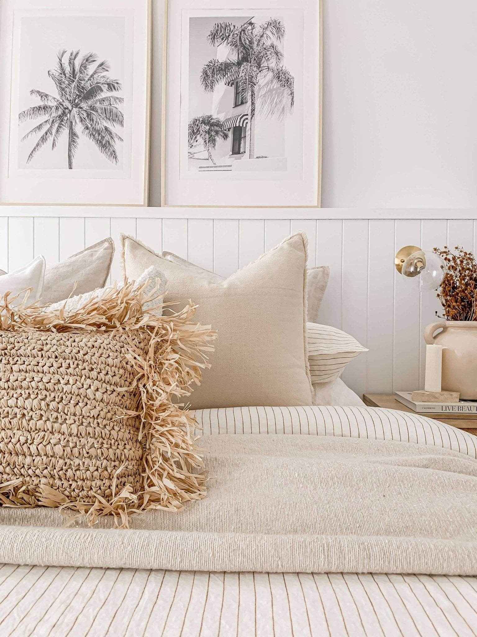 Ohana Raffia Scatter Cushions